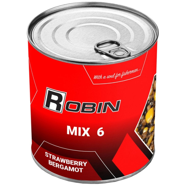 Robin Mix 6-Grain Strawberry Bergamot 900ml (can)