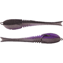 Поролоновая приманка Проф Монтаж Dancing Fish 4.5" reverse tail 608 (5шт/уп)