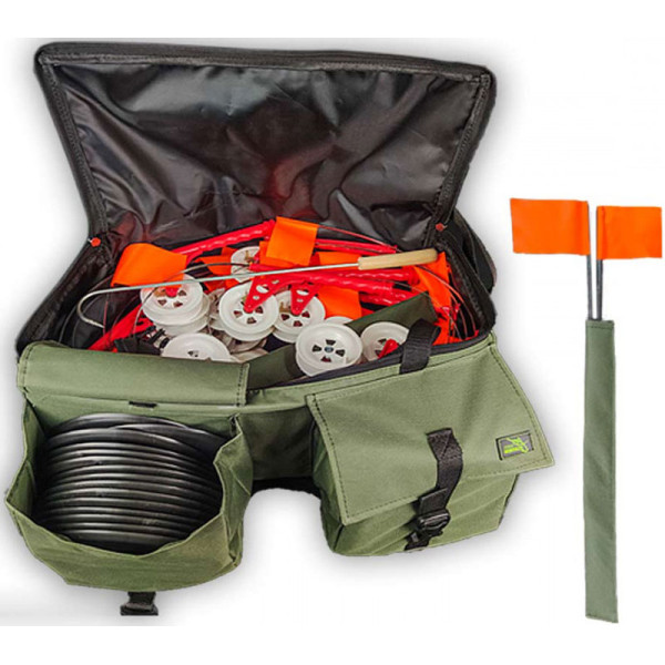 Bag Prof Montazh Universal for fishing Fishing Bag 2 50x25x23cm (2 pockets 19x20x9cm)