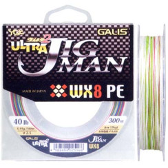 Шнур YGK Ultra Jig Man WX X8 200m #1.2/22lb