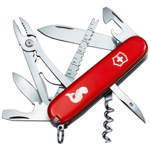 Victorinox 1.3653.72 Swiss Army Angler knife, red