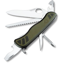 Victorinox 0.8461.MWCH Soldier's Knife. Color: Olive/Black