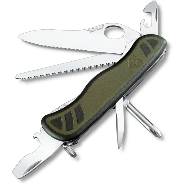 Victorinox 0.8461.MWCH Soldier's Knife. Color: Olive/Black
