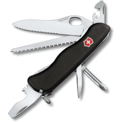 Victorinox 0.8463.MW3 Trailmaster Military Knife, Black