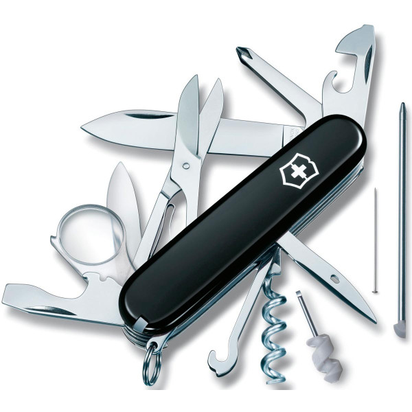 Victorinox 1.6705.3 Explorer Deluxe knife, black