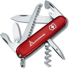 Ніж VICTORINOX 1.3613.71 Camper ц: червоний