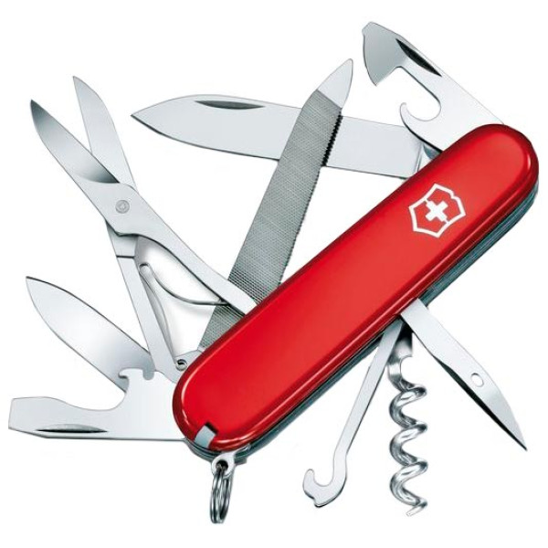 Ніж VICTORINOX 1.3743 Mountaineer ц: червоний