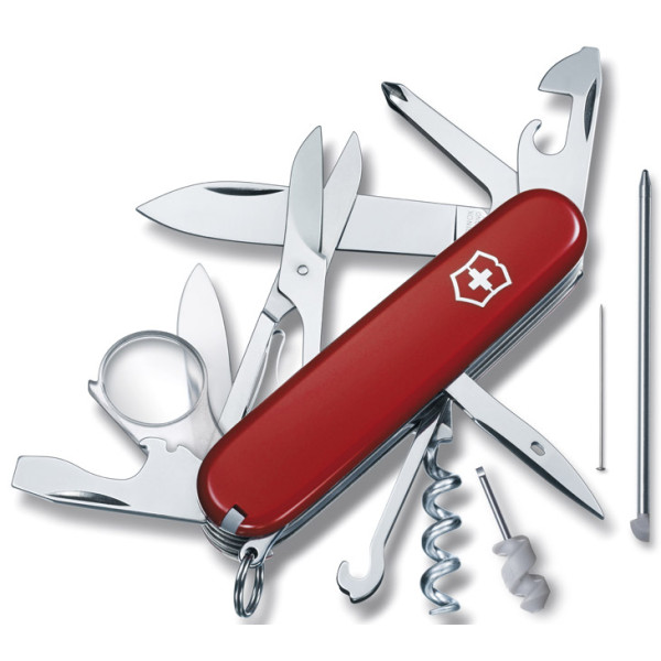 Victorinox 1.6705 Explorer Deluxe knife, color: red