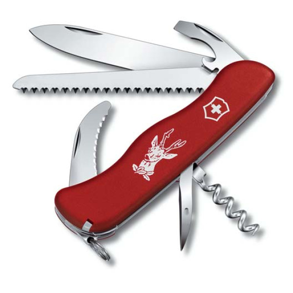Victorinox 0.8873 Hunter knife, color: red