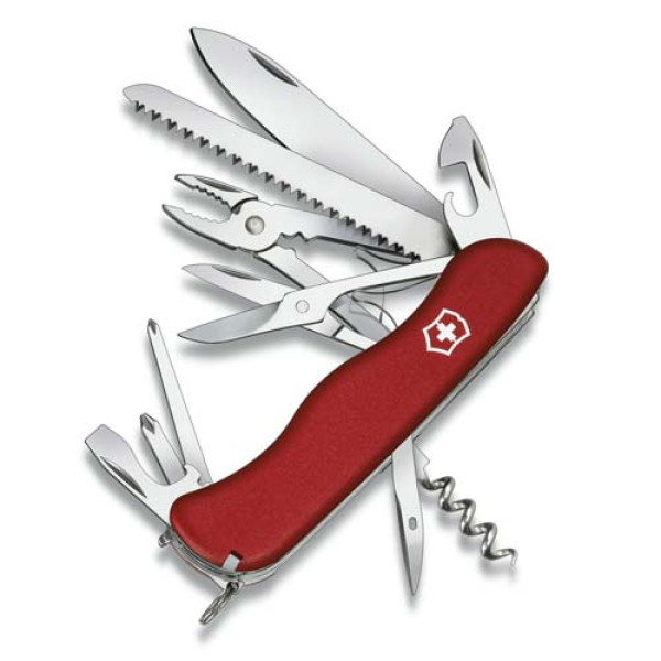 Knife VICTORINOX 0.9043 Hercules color: red
