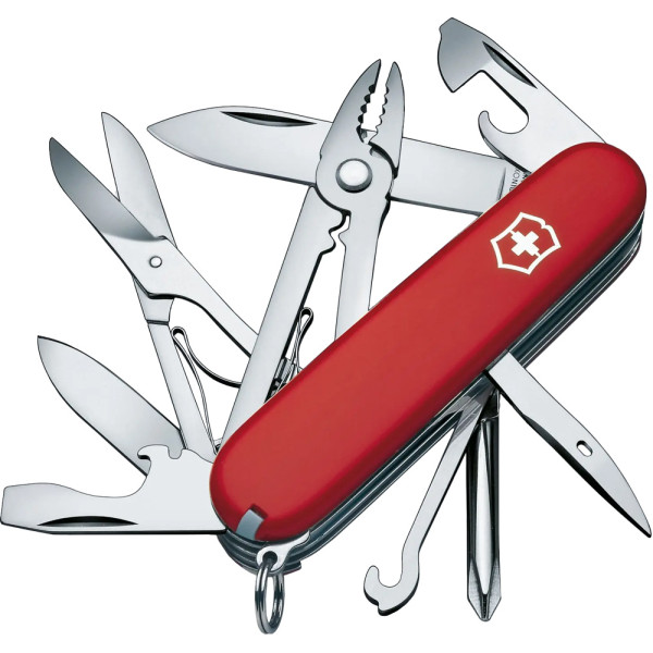 Victorinox 1.4723 Deluxe Tinker knife, red