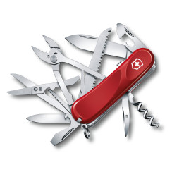 Knife VICTORINOX 2.3953.SE Delemont Evolution S52 color: red