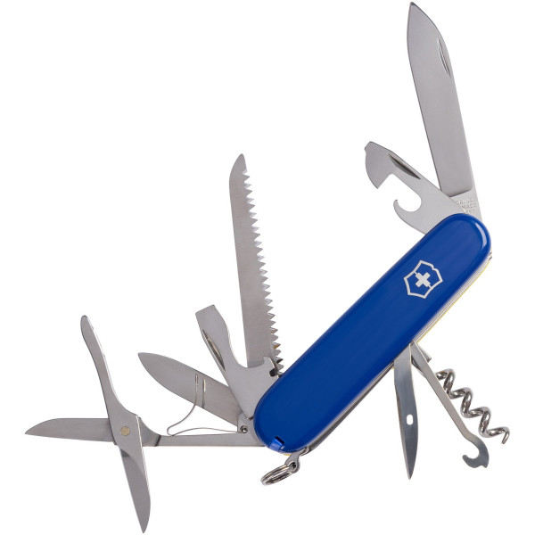 Ніж VICTORINOX 1.3713.2.8 Huntsman ц: синій/жовтий