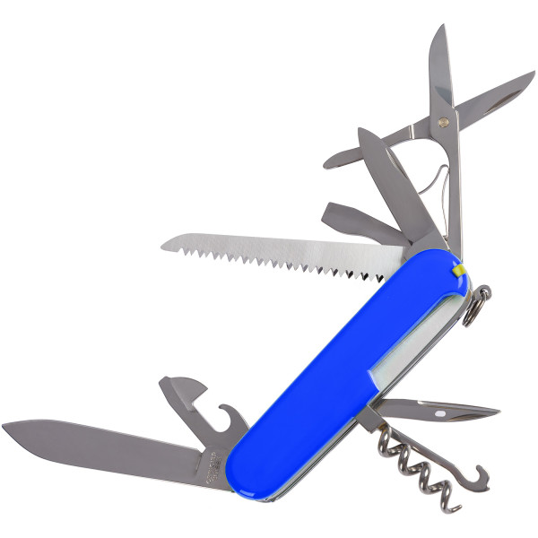Ніж VICTORINOX 1.3713.8.2 Huntsman ц:жовтий/синій