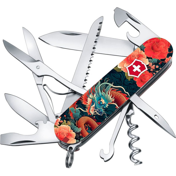 Victorinox 1.3713_Z3200p Swiss Army Huntsman Zodiac Chinese Dragon Knife