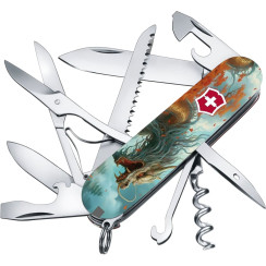Victorinox 1.3713.7_Z3230p Swiss Army Huntsman Zodiac Combat Dragon Knife