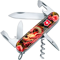 Ніж VICTORINOX 1.3603_Z3300p Swiss Army Spartan Zodiac Китайський зелений дракон