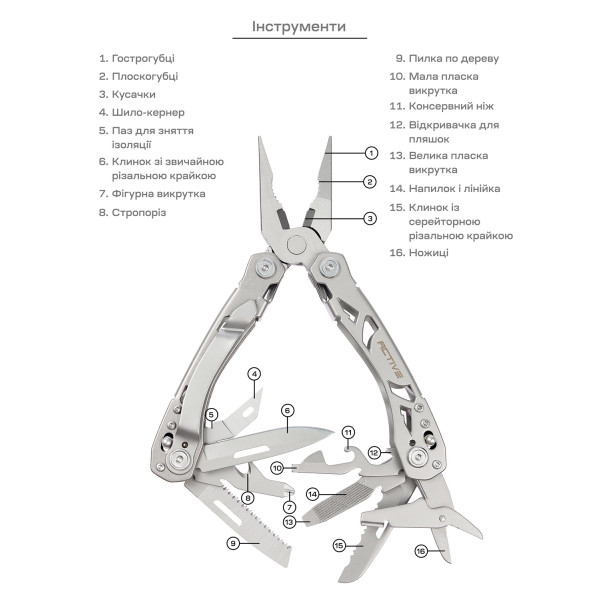 Active Crab Multi-Tool