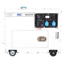 Single-phase diesel generator IMC 6.5 kVA/5.2 kW with cabin