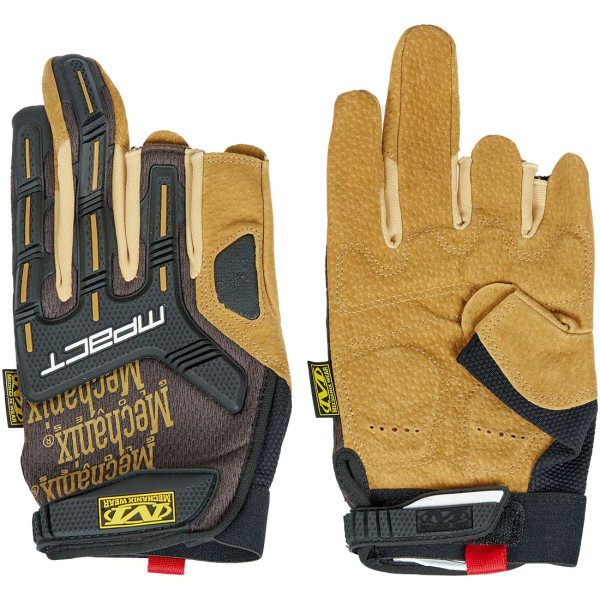 Mechanix M-Pact Framer Leather S Brown Gloves