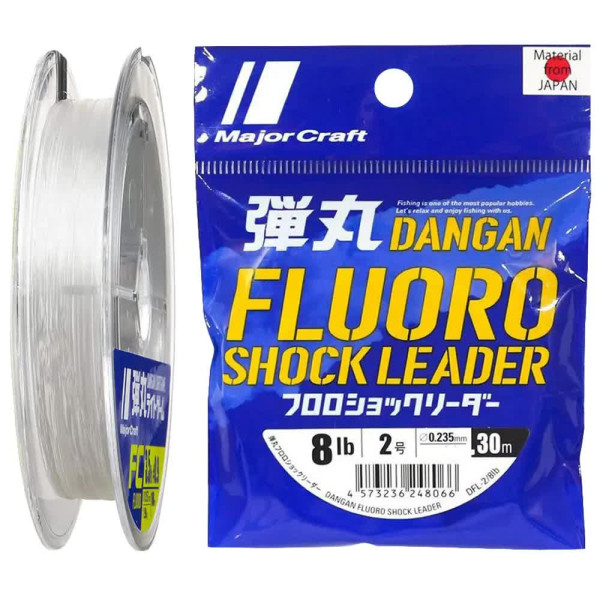 Флюорокарбон Major Craft Dangan Fluoro Shock Leader 30m #7.0/0.440mm 25lb