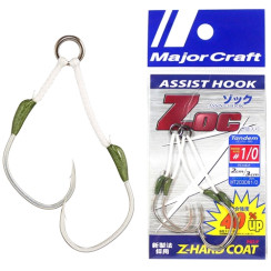 Hook Major Craft Assist Hook ZOC-HT2030 #1 (2 pcs/pack)