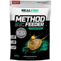 Підгодовування Real Fish Method Feeder Палтус 0.8kg