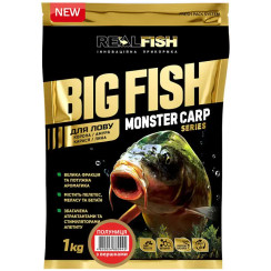 Підгодовування Real Fish Big Fish Monster Carp Полуниця з вершками 1kg