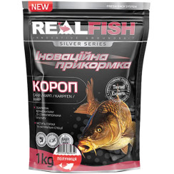 Real Fish Silver Series Carp Strawberry Groundbait 1kg