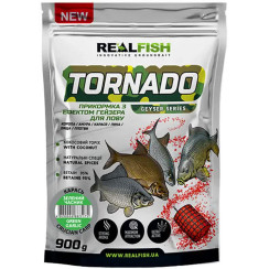 Real Fish Groundbait Tornado Crucian Groundbait (Green Garlic) 0.900 kg