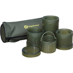 Ємність RidgeMonkey Modular Hookbait Pots набір 4 ємності та чохол
