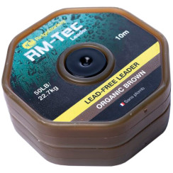 Лидкор RidgeMonkey RM-Tec Lead Free Leader 10m 50lb Organic Brown