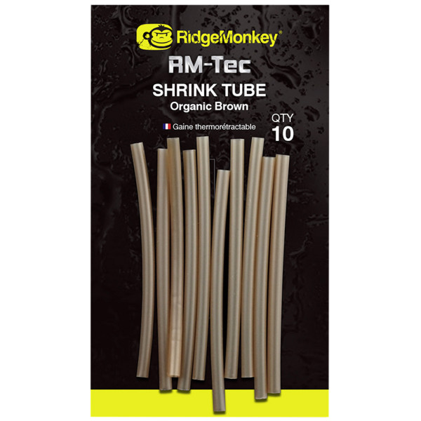 Термоусадочная трубка RidgeMonkey RM-Tec Shrink Tube 2.4mm (10 шт/уп) ц:organic brown