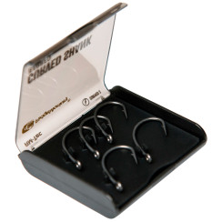 RidgeMonkey RM-Tec Curved Shank Barbed Carp Hook No. 6 (10 pcs)