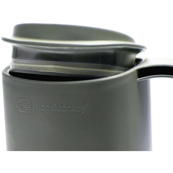 Термокружка RidgeMonkey ThermoMug 0.4l Gunmetal green