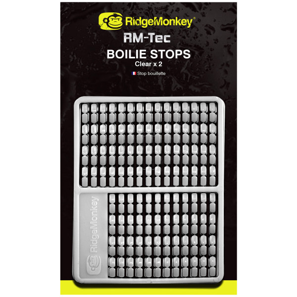 Стопоры для бойлов RidgeMonkey RM-Tec Boilie Stops Clear