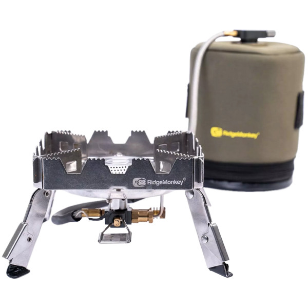 Газовий пальник RidgeMonkey Quad Stove Pro