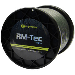 Line RidgeMonkey RM-Tec Mono 1200m 0.38mm 15lb/6.8kg Green