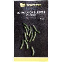 Лентяйка RidgeMonkey Quick Change Rotator Sleeves (10 шт/уп) ц:weedy green