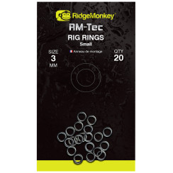 RidgeMonkey RM-Tec Rig Ring XS (20 pcs/pack)