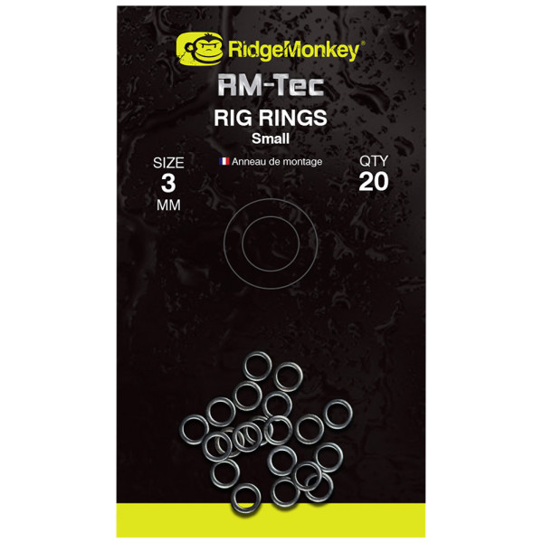 RidgeMonkey RM-Tec Rig Ring S (20 pcs/pack)