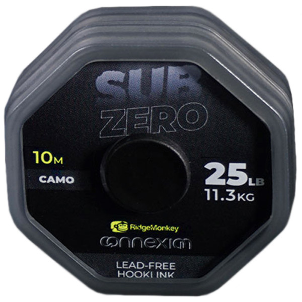 Поводковий матеріал RidgeMonkey Connexion SubZero Lead Free Hooklink 10m 25lb/11.3kg ц:camo