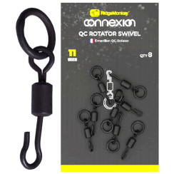 Вертлюжок RidgeMonkey Connexion QC Rotator Swivel (8 шт/уп)