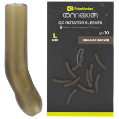 Лентяйка RidgeMonkey Connexion QC Rotator Sleeves (10 шт/уп) ц:organic brown