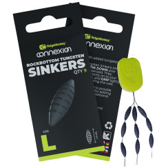 Грузило RidgeMonkey Connexion Rock Bottom Sinkers Large (9 шт/уп)