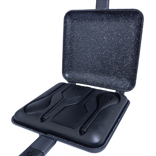 Тостер RidgeMonkey Connect Sandwich Toaster Granite Edition