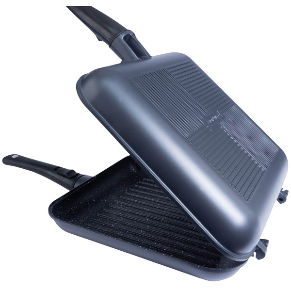 Набор RidgeMonkey Connect Pan & Griddle XXL Granite Edition две сковороды