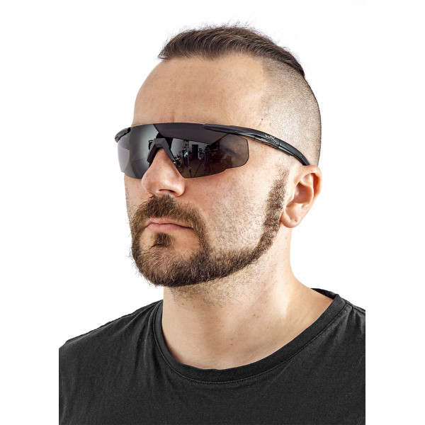 Wiley X Saber Advanced 308 Ballistic Goggles. 3 Lenses (Grey/Clear/Rust)