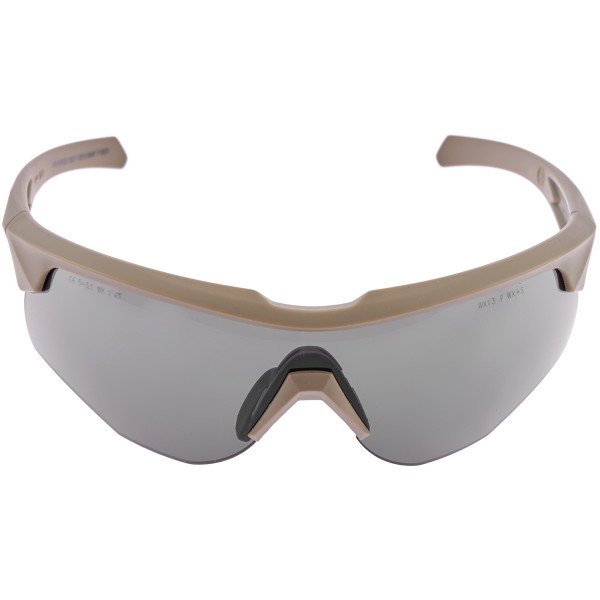 Wiley X Rogue Comm. Ballistic Goggles. 3 Lenses (Grey/Clear/Rust)