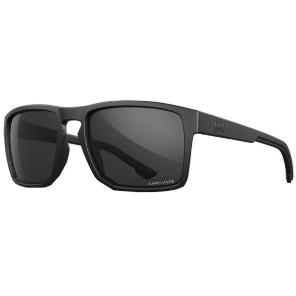 Wiley X Founder Captive Gray glasses Black frames